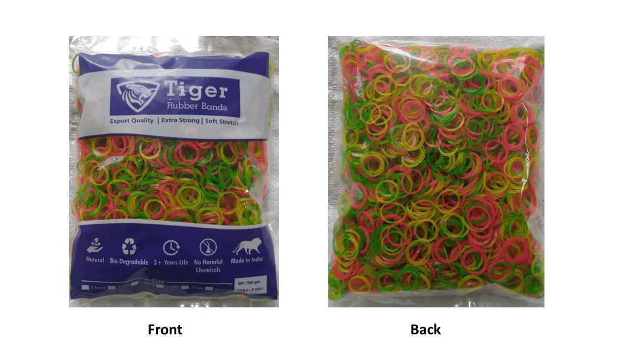 Tiger brand retail rubber band pack
